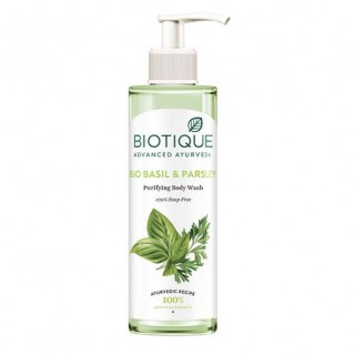 Biotique Advanced Ayurveda Bio Basil & Parsley Body Wash, 200 ml